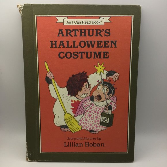 Vintage I Can Read Children's Beginning Hardback Book Arthur's Halloween Costume - Picture 1 of 9